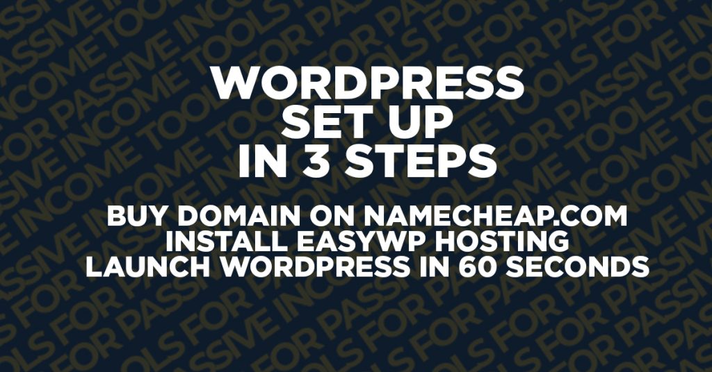 how to start a blog 2026 wordpress setup
