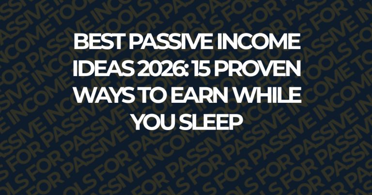 best passive income ideas 2026