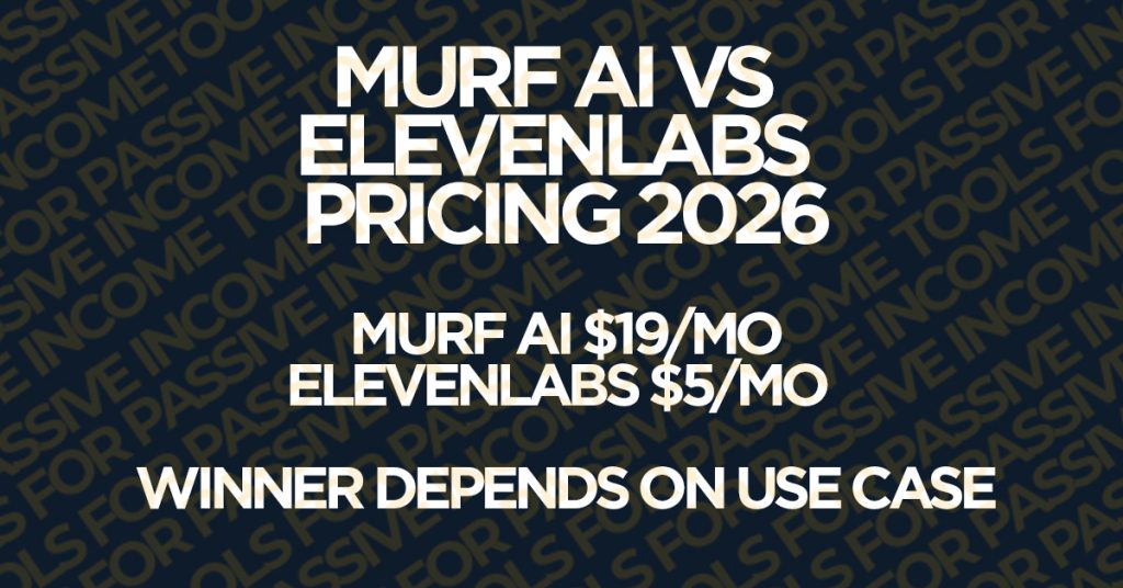 Murf AI vs ElevenLabs 2026 pricing comparison